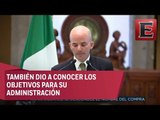 José Antonio González asume cargo en la Secretaría de Hacienda