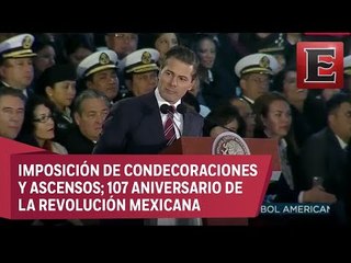 Proteger a las instituciones fortalece a México: Peña Nieto