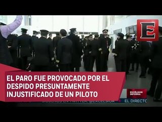 Francisco Corona habla sobre el paro de pilotos