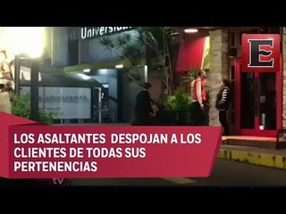Asaltan a comensales de un restaurante en Avenida Universidad