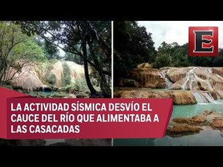 Luis Manuel García habla sobre el nivel de agua en las Cascadas de Agua Azul