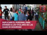 PGR agilizará entrega de bienes a clientes de cajas de seguridad incautadas en Cancún