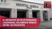 Sujetos armados irrumpen en un hospital de Zacatecas
