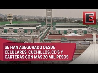 Realizan operativo en penales del Estado de México