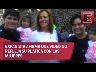 Pareja homosexual busca tomarse foto con Margarita Zavala