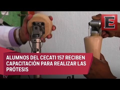 Estudiantes capitalinos fabrican prótesis de bajo costo