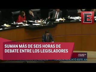 Detalles del debate por la Ley de Seguridad Interior en el Senado