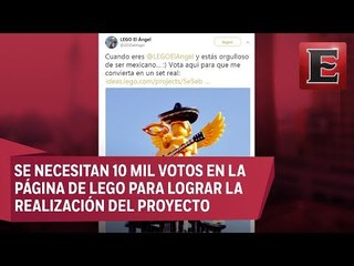 Piden votos para que El Ángel sea set de Lego