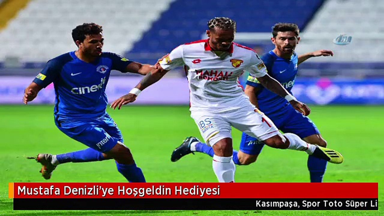 Mustafa Denizli'ye Hoşgeldin Hediyesi