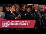 Peña Nieto reconoce a las Fuerzas Armadas por su labor durante los sismos