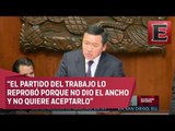 Benjamín Robles habla sobre la comparecencia de Osorio Chong ante el Senado