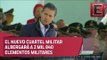 Peña Nieto inaugura instalaciones militares en Coahuila