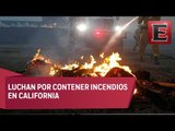 Impresionantes incendios en California; cientos de casas calcinadas