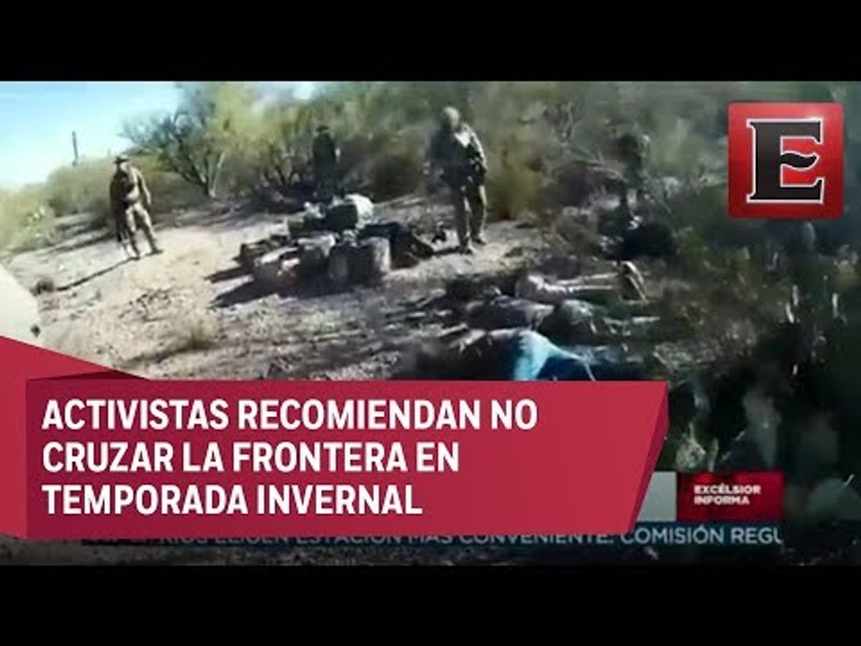 Migrantes arriesgan sus vidas en la frontera por bajas temperaturas
