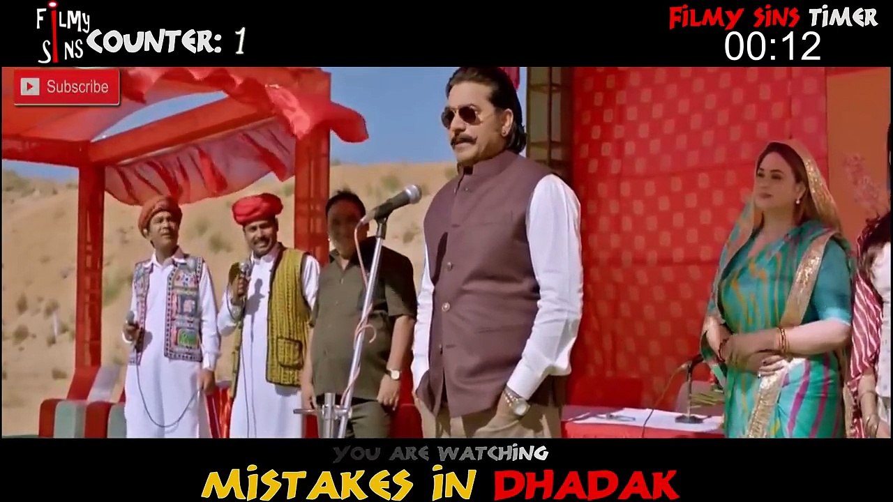 (77 Mistakes) In Dhadak - Plenty Mistakes In "Dhadak" Full Hindi Movie - Janhvi & Ishaan