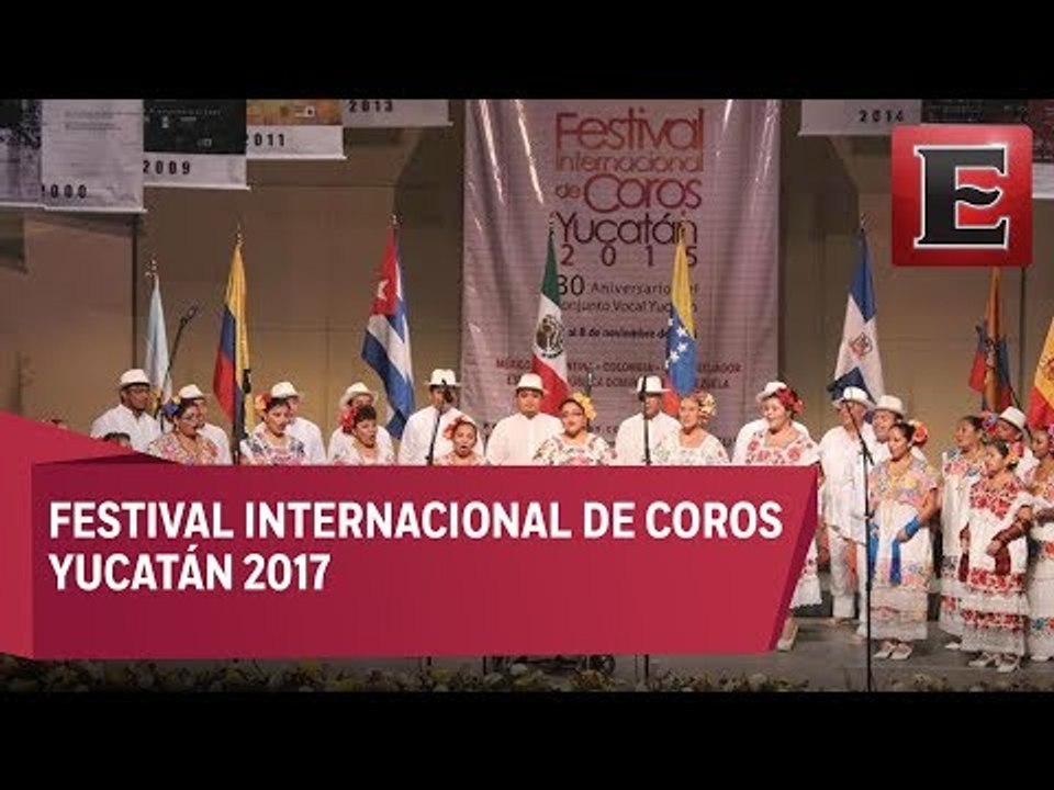 Se realiza el Festival Internacional de Coros Yucatán 2017