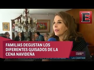 Mexicanos disfrutan del tradicional recalentado navideño