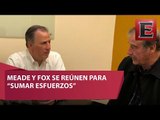 Meade se reñune con el expresidente Vicente Fox