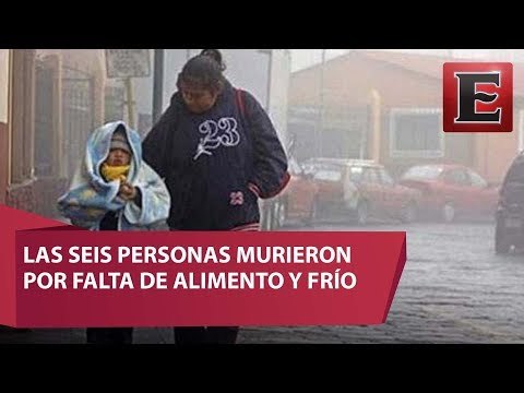 Breves nacionales: Cuatro niños y dos adultos mueren por bajas temperaturas en Chiapas
