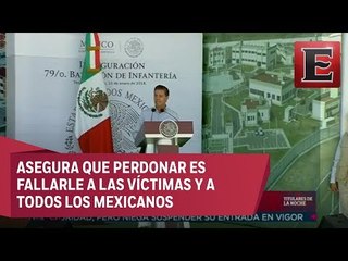 EPN asegura que no habrá amnistía para criminales