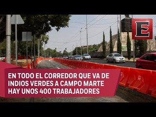 Obras de la Línea 7 del Metrobús tienen avance superior al 90%: SOBSE