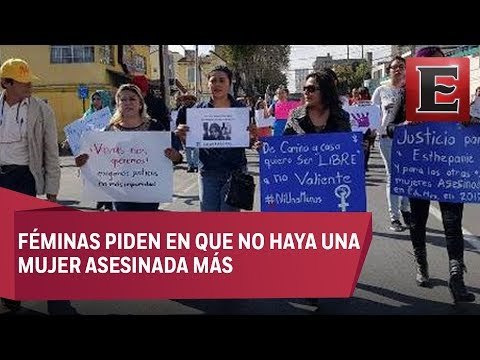 Marchan en Edomex para exigir justicia para las víctimas de feminicidio