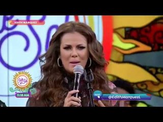 ¡Edith Márquez de visita en el foro! | Sale el Sol