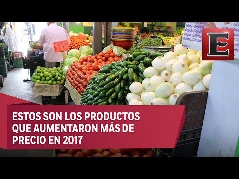 Canasta básica cierra con alzas, se encarece 25.6%