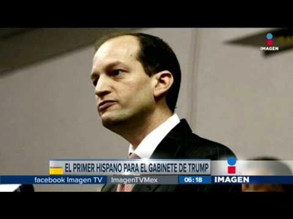 Alex Acosta: Primer hispano nominado por Trump
