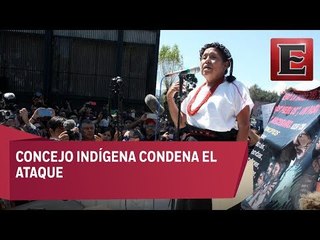 Denuncian ataque a caravana de Marichuy en Michoacán