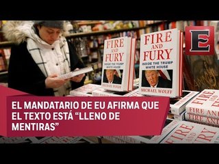 Trump intenta prohibir publicación de libro sobre su gobierno