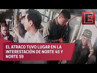 Revelan los rostros de los presuntos asaltantes del Metrobús