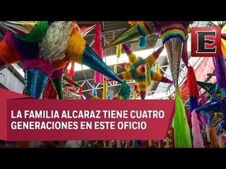 Las piñatas más grandes de la CDMX en la Magdalena Mixhuca