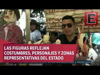 Celebran tradicional 'Noche de Rábanos' en Oaxaca