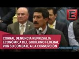 Conferencia de prensa del Gobernador de Chihuahua, Javier Corral