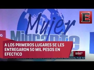 Realizan premiación del Concurso 'Mujer Migrante, Cuéntame tu Historia'