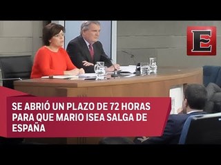 España declara non grato a embajador de Venezuela