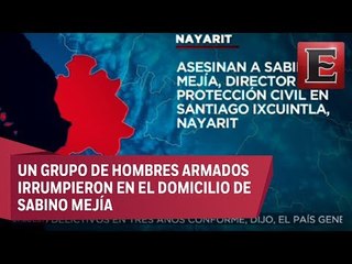 LO ÚLTIMO: Matan a balazos a militante perredista en Nayarit