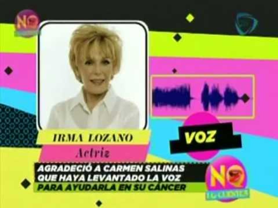 Irma Lozano habla sobre su situación con la ANDA / Irma Lozano talks about ANDA