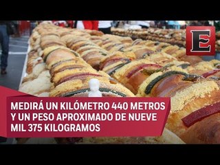 Megarosca de Reyes en el Zócalo capitalino tendrá sección sin azúcar