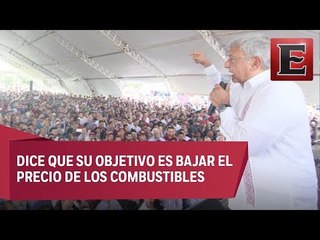 López Obrador promete la construcción de dos refinerías