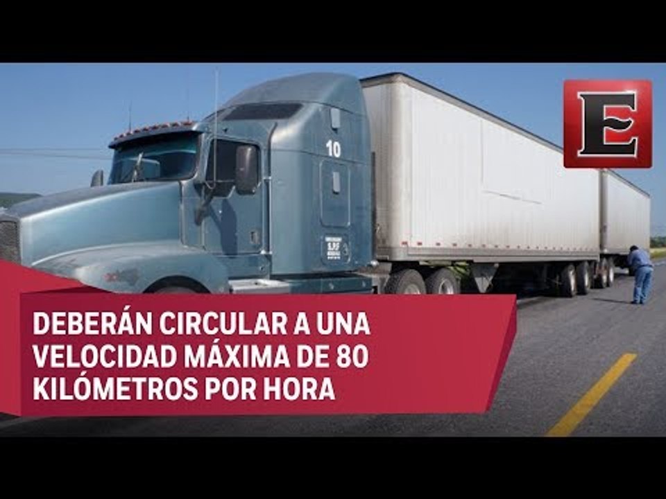 Hay nuevas reglas de circulación para los camiones doble remolque