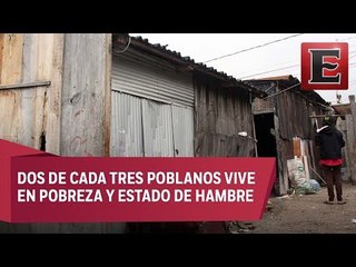 Puebla se ubica en el 5to lugar en el ranking nacional de pobreza