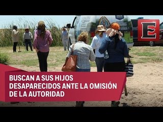 Las Rastreadoras buscan entre la tierra restos humanos