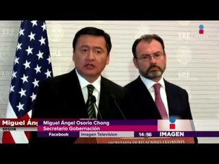 Conferencia de prensa con secretarios de EU