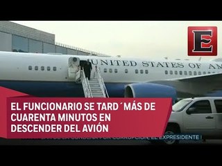 Rex Tillerson realiza visita de trabajo a México