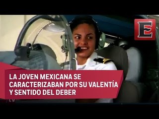 Claudia Abril Portillo, mujer piloto que surca los cielos