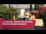 Menor sobrevive a ataque armado en Puebla