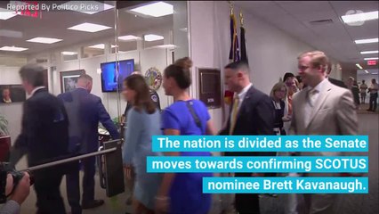 Kavanaugh Moves Towards Confirmation