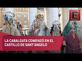 Los Reyes Magos desfilan por calle de El Vaticano